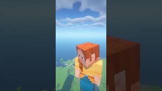 Lava Tower in Minecraft shorts minecraft Funny [upl. by Norri]