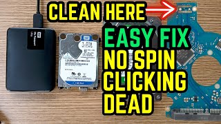 Hard Drive Repair amp Not Showing Up  Clicking Sound  Dead  No Spin  Data Recovery [upl. by Initof264]