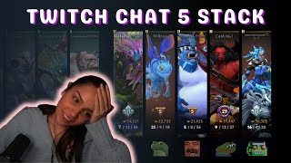 I played a 5 stack wTwitch viewers  NatTea Dota 2 [upl. by Aikrahs]