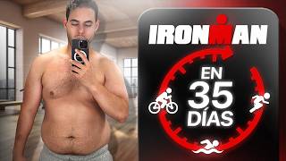 35 Días Preparando un IRONMAN estando gordo [upl. by Yelhs]