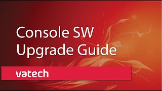 Console SW Upgrade Guide [upl. by Naira385]