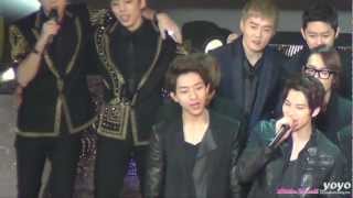 121228 CNBLUE KBS 가요대축제 이정신  Ending JungShin ver [upl. by Richards]