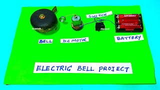 electric bell science project for school exhibition  diy  DIY pandit [upl. by Mattox118]