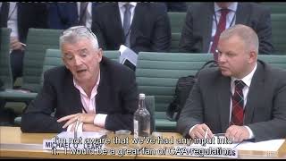 Transport Committee Question 2 to Michael OLeary [upl. by Lalage]