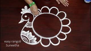 New Year rangoli designs for 2023🌺Easy Sankranthi muggulu🌺Beautiful Pongal kolam [upl. by Brenan]