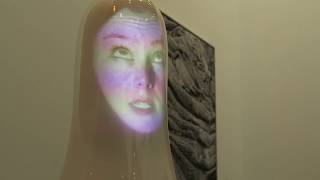 Feria Estampa 2018 Madrid  Tony Oursler White Ghost [upl. by Dieball96]