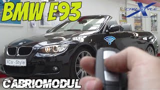 Cabriomodul Dachmodul Verdeckmodul  XCarStyle passend für BMW 3er E93 Cabrio AIOModul M3 [upl. by Nylednarb]