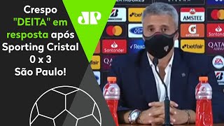 Os rivais têm que SE PREOCUPAR com o São Paulo Crespo quotDEITAquot na resposta [upl. by Renmus]