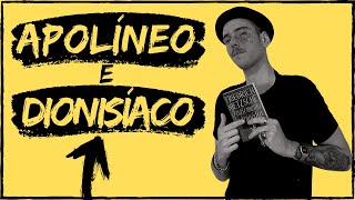 Apolíneo e Dionisíaco Nietzsche  O Nascimento da Tragédia  1 Minuto [upl. by Wilow]