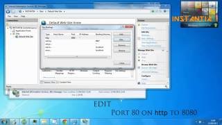 HD How to fix Wamp Server ports 80 IIS 75 Clash windows 7 [upl. by Ashok]