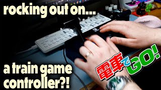 Making music on a train game controller Densha de Go [upl. by Jenette66]