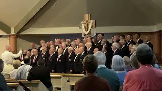 American Trilogy excerpt  Abertillery Orpheus and Mevagissey Male Choirs [upl. by Ynnam]