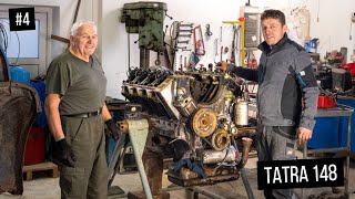 TATRA 148  RENOVACE  ROZEBÍRÁME MOTOR  4DÍL [upl. by Buckie502]