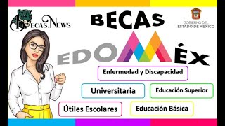 Becas EDOMEX 20222023 Requisitos y Registro  BENEFICIOS a Detalle [upl. by Casper469]