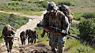 US Marines Participate In Pendleton Marine Corps Squad Competition  PRACTICE COLLECTION [upl. by Adiel]