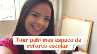 Tour pelo meu espaço de reforço escolaraulas particulares reforçoescolar professora [upl. by Stephine]