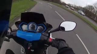 Lexmoto Chieftain 125cc Ride Vlog [upl. by Anaul115]