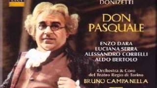 G Donizetti  Don Pasquale Un foco insolito  ENZO DARAwmv [upl. by Hagood]