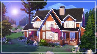 Lakeside Retreat  The Sims 4 Vacation Home  Speed Build [upl. by Beckie646]