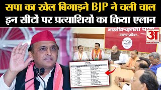 UP ByPolls BJP Candidate List उपचुनाव के लिए BJP ने किया प्रत्याशियों का एलान l Breaking l SP [upl. by Ayanahs]