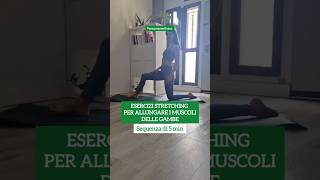 Stretching per aumentare la flessibilità delle gambe 💪 stretching stretchingroutine shorts [upl. by Renba]