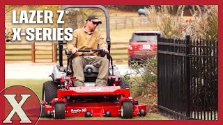 Exmark Lazer Z XSeries Riding Mowers [upl. by Tosch]