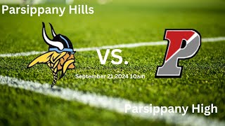 Parsippany Hills vs Par High Varsity Field Hockey [upl. by Enyrehtak]