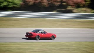 First Trackday in my Turbo Miata [upl. by Kancler]