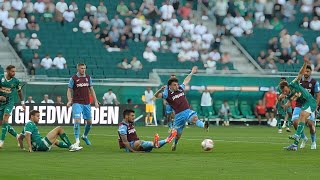 Rapid Wien 20 Trabzonspor  HIGHLIGHTS amp ATMOSPHERE Stadium Vlog [upl. by Aisats573]