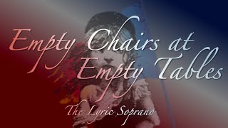 Empty Chairs at Empty Tables  Female Cover [upl. by Cecilius]