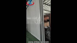 Ztdoorwinaluminum folding doorsafety folding doorcheap aluminium door [upl. by Cahn]