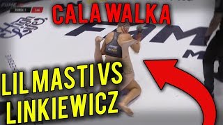 LIL MASTI VS LINKIEWICZ CAŁA WALKA NIE clickbait [upl. by Peisch]