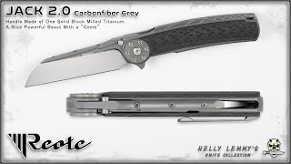 REATE JACK 20 Carbonfiber Grey [upl. by Grochow551]