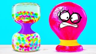 Slick Slime Sam Gets Bedazzled by ORBEEZ HOURGLASS [upl. by Cahn260]