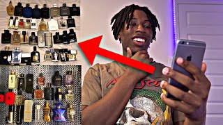 RATING MY SUBSCRIBERS FRAGRANCE COLLECTION PT3  MENS FRAGRANCES 2024 [upl. by Ahsiem]