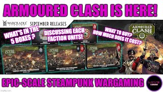 Armoured Clash is here New epicscale wargame in the Dystopian Wars world [upl. by Hube144]