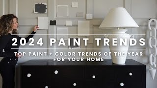 Top Interior Paint Colors for 2024  How to Pick Paint Colors Like a Designer [upl. by Aehtna]