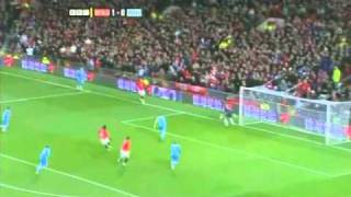 Berbatov Skill Vs West Ham Amazing Dribble amp Flick Round Defender To Setup Ronaldo [upl. by Aisena382]