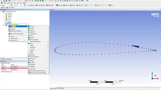 Airfoil aerodynamic modelling using Ansys Design Modeller  Ansys Meshing  Ansys Fluent [upl. by Idet]