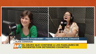 ALMA COMAHUE grupo que contiene a familiares de pacientes con deterioro cognitivo  Mejor de Tarde [upl. by Ylatan261]