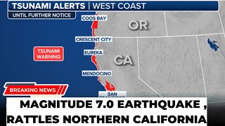 70 Earthquake Strikes Northern California 🌍⚠️  Breaking News amp Updates [upl. by Nnaitak104]