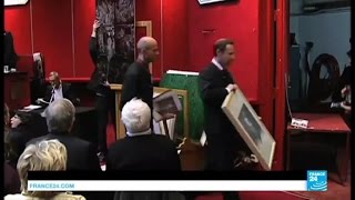 Paris Dozens of former Drouot auction house porters jailed for being part in a vast artwork scam [upl. by Lurleen542]