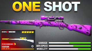 new 1 BEST SNIPER META in WARZONE 3 amp MW3 Fastest One Shot KAR98K Sniper [upl. by Yeroc343]