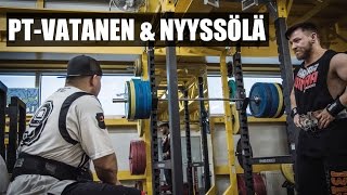 Vatanen amp Nyyssölä  Superheavyjalkatreeni  TAFFER [upl. by Anirehc]