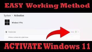 HOW ACTIVATE Windows 11Free EASY1000 Working Method NEW ✅✅✅✅✅✅2024 [upl. by Grata]