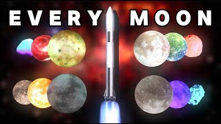 Landing on Every Moon in Spaceflight Simulator [upl. by Macur]