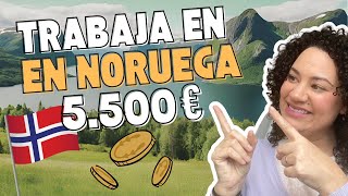 NORUEGA Busca Trabajadores Españoles con SALARIOS de hasta 5500€ [upl. by Swinton]