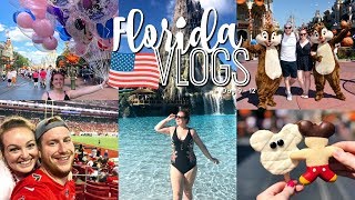 FLORIDA VLOGS 2018  VOLCANO BAY NFL amp HAPPILY EVER AFTER 🎆 DAY 9  12  Brogan Tate AD [upl. by Kerwon752]