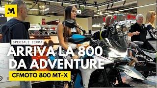 EICMA 2024  CF MOTO 800 MTX [upl. by Malia]