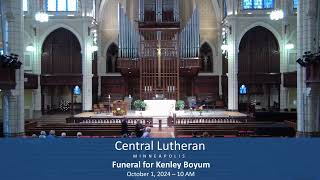 Funeral for Kenley Boyum  October 1 2024 [upl. by Aihgn]